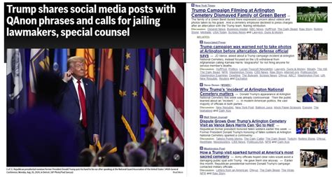 Trump Goes Full Fascist in Truth Social Posting Spree .